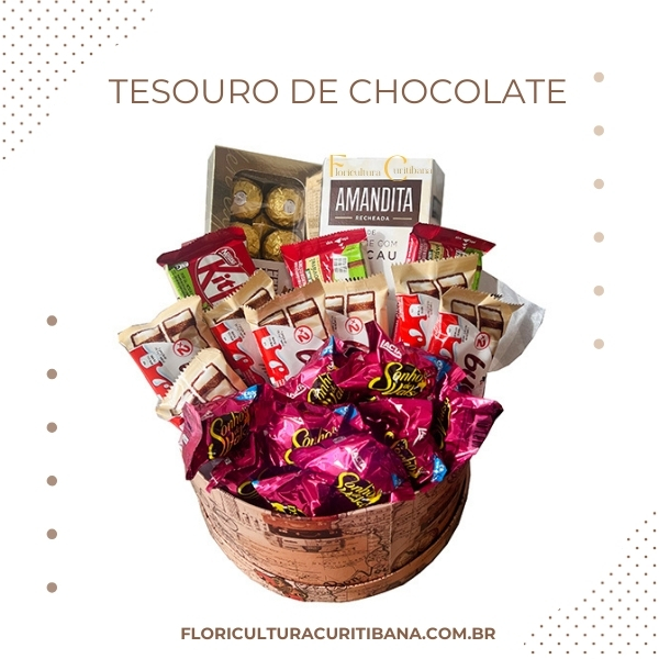 Box Tesouro de Chocolate